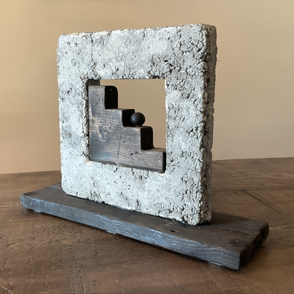 Intelligence Staircase v3.2 (Last Chance on the Stairway (Data Sculpture #6))